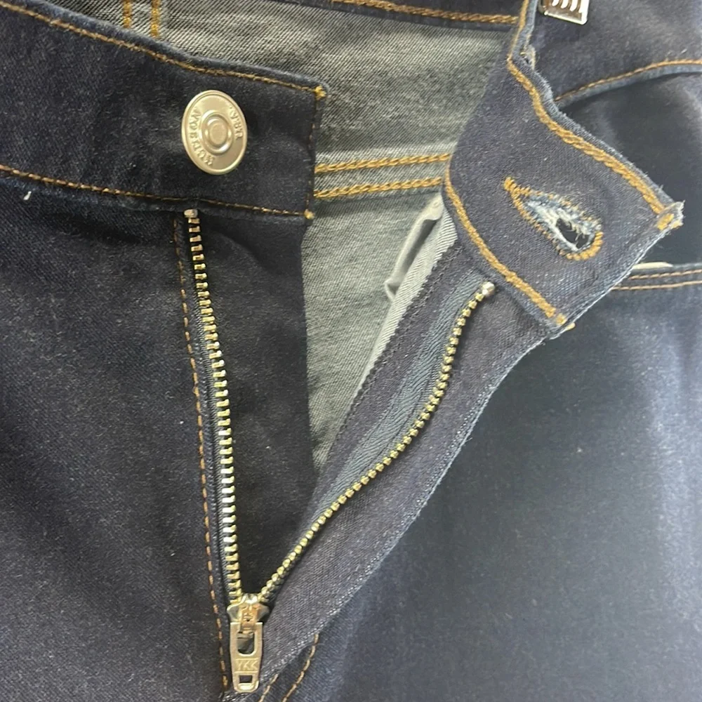 Hudson Jeans Krista Low Rise Ankle Straight Leg Jeans - Picture 8 of 12